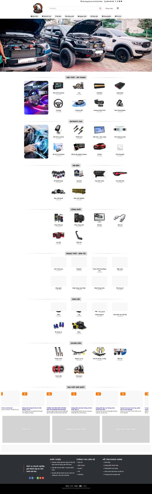 Thiết kế website shop đồ chơi xe hơi, Website bán mô hình xe hơi, Nam Việt IT & Agency, Theme WordPress Flatsome, Shop đồ chơi xe hơi uy tín, Tối ưu SEO website