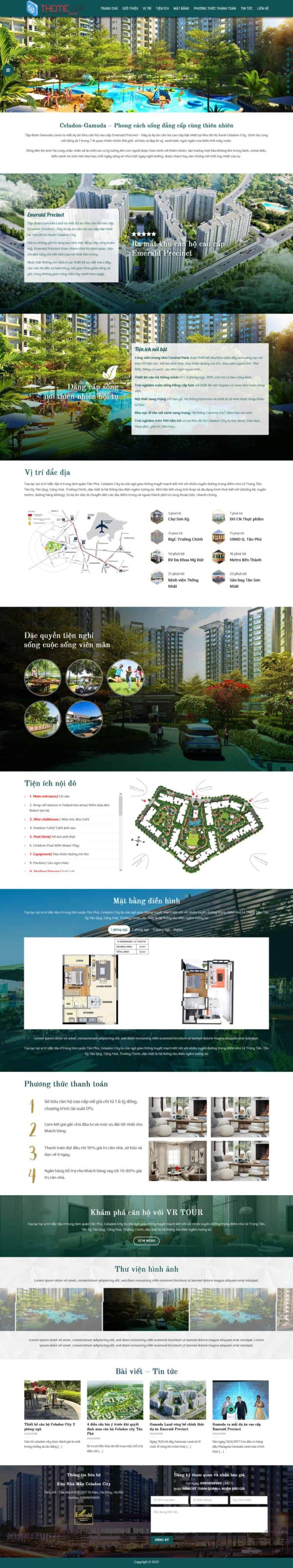 Thiết Kế Website Bất Động Sản 02