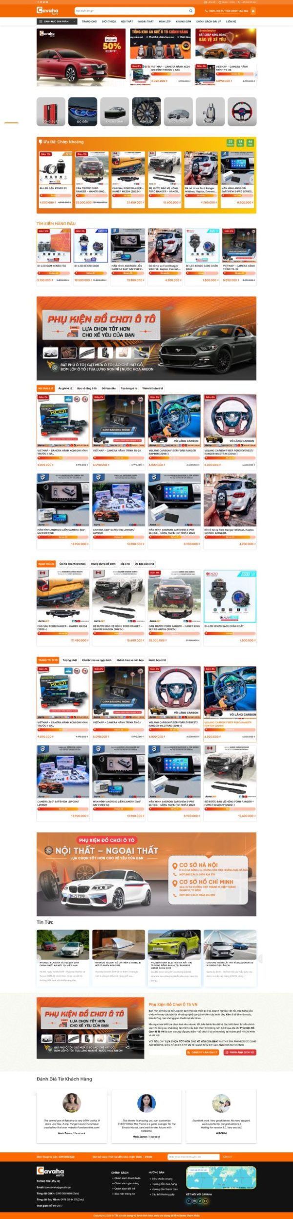 Thiết kế website đồ chơi xe hơi, Website đồ chơi xe hơi 4, Nam Việt IT & Agency, Theme WordPress Flatsome, Cửa hàng đồ chơi trực tuyến, Tối ưu SEO website
