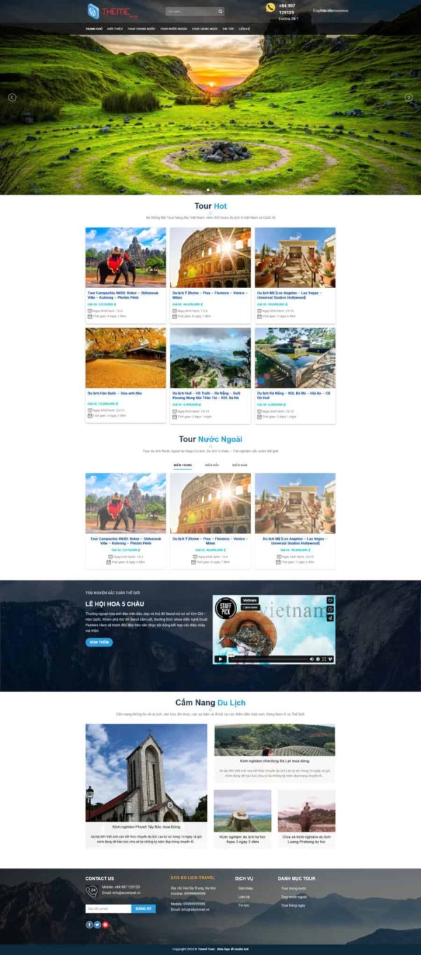 Thiết Kế Website Du Lịch 05