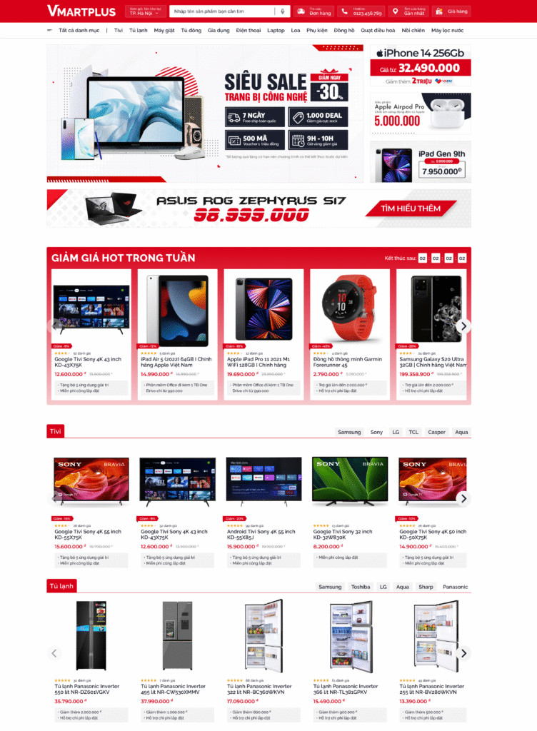 Thiết kế website bán hàng chuẩn SEO, Nam Việt IT, Thiết Kế Website WordPress