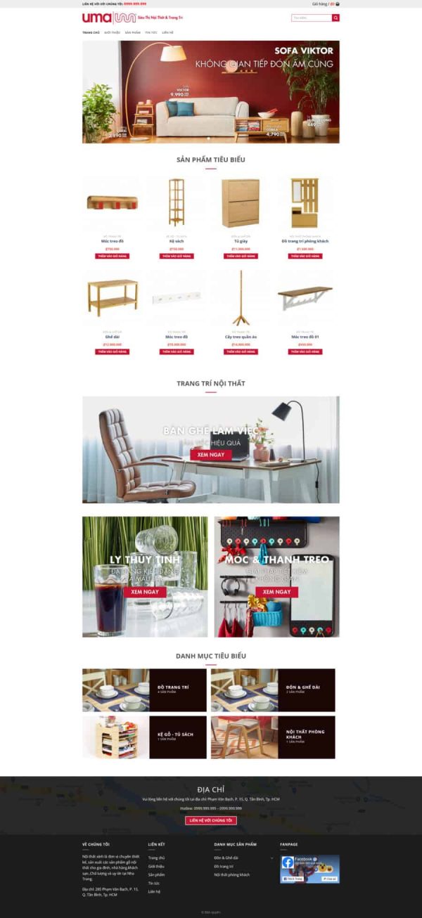 Thiết Kế Website Công Ty Nội Thất 7