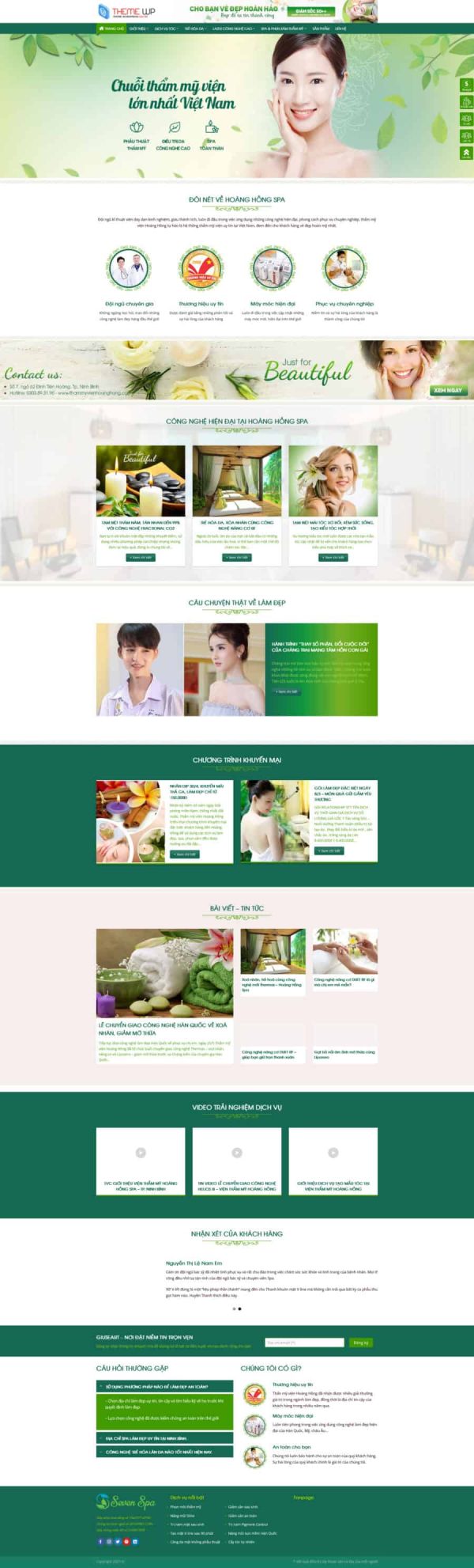 Thiết Kế Website Spa 03