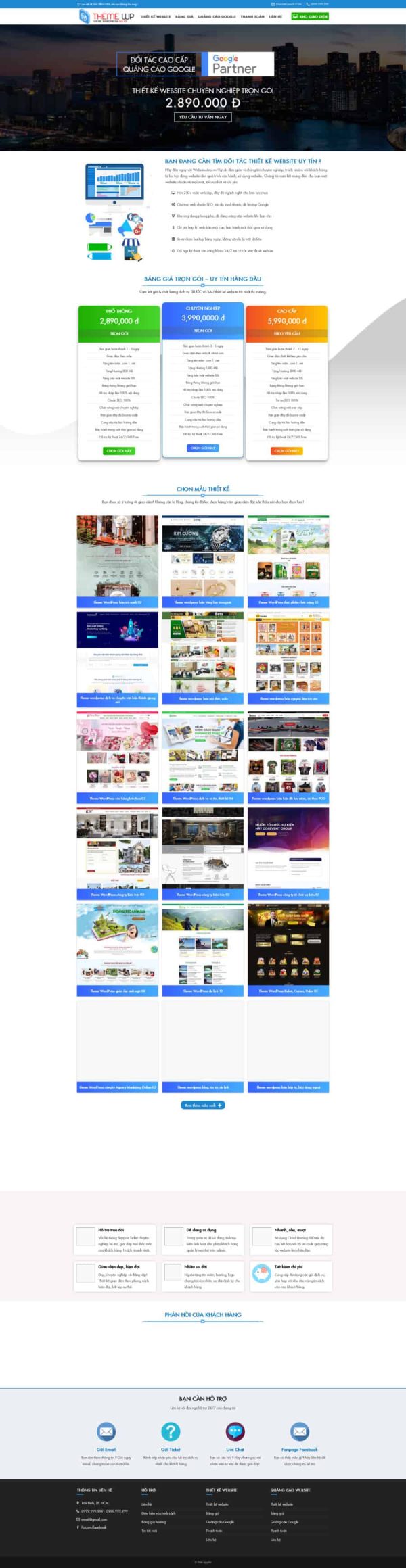 Thiết kế website công ty thiết kế web, Website công ty thiết kế web chuyên nghiệp, Nam Việt IT & Agency, Theme WordPress Flatsome, Dịch vụ thiết kế website, Tối ưu SEO website
