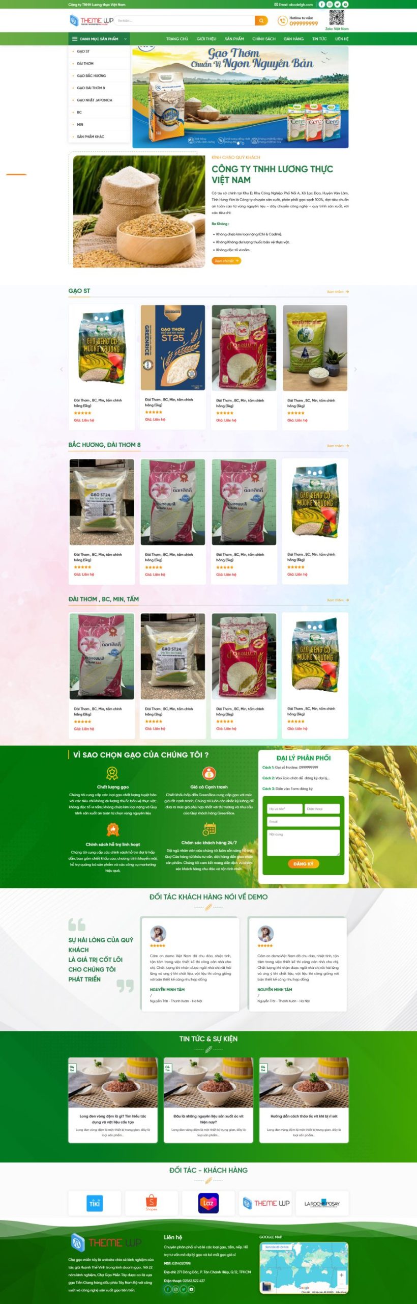 Thiết Kế Website Tiệm Bán Gạo, Website bán gạo nông sản uy tín, Nam Việt IT & Agency, Theme Flatsome, Website WordPress gạo nông sản, Tối ưu SEO website Thiết Kế Website Tiệm Bán Gạo, Website bán gạo nông sản uy tín, Nam Việt IT & Agency, Theme Flatsome, Website WordPress gạo nông sản, Tối ưu SEO website