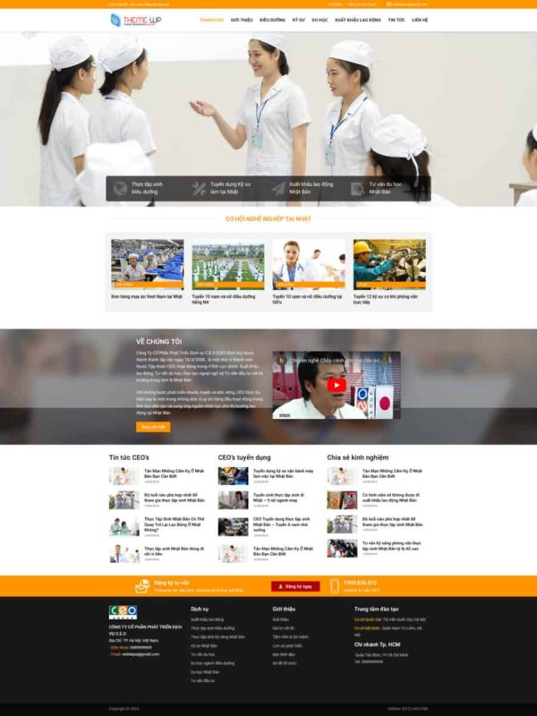 Thiết Kế Website XKLD 3